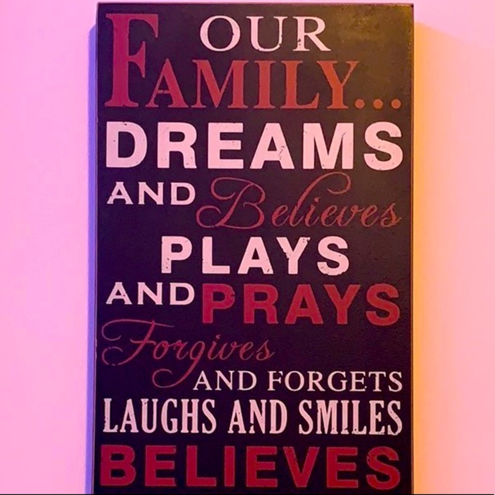 Family Sign